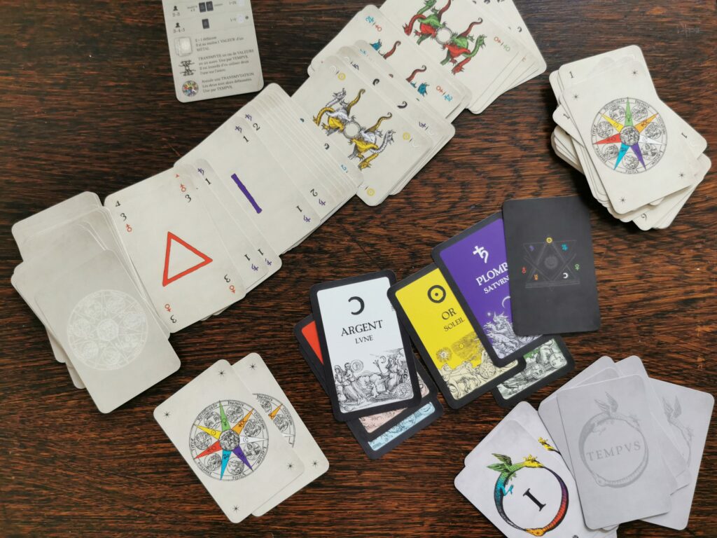 Ensemble des cartes du Jeu V.I.T.R.I.O.L.